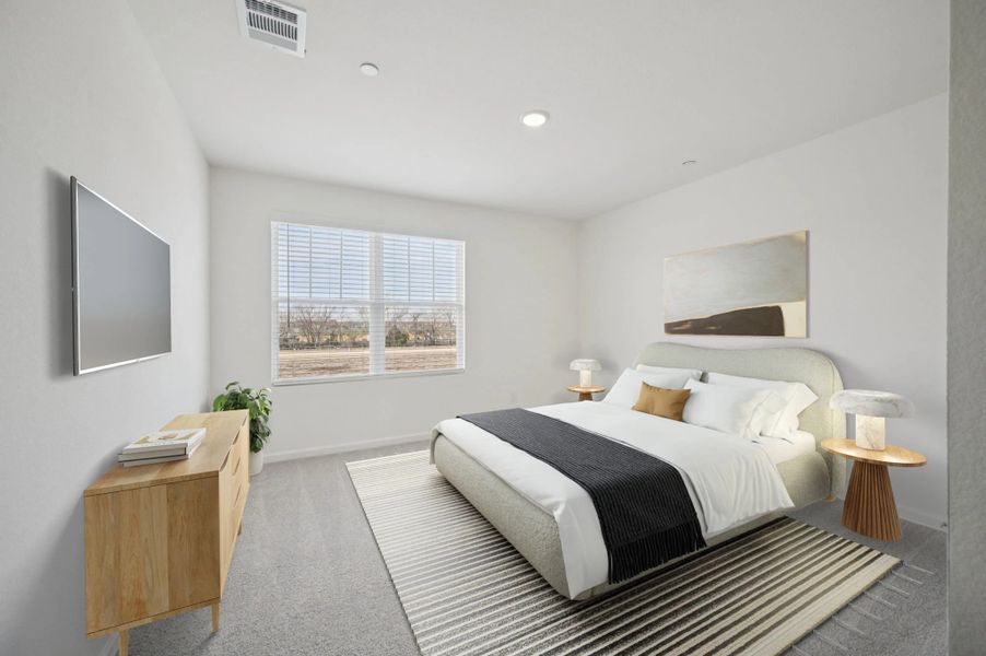 Representative furnished interior of a home built from the Rayne by Starlight Homes in Coyote Meadows, Anna (Image 10).
