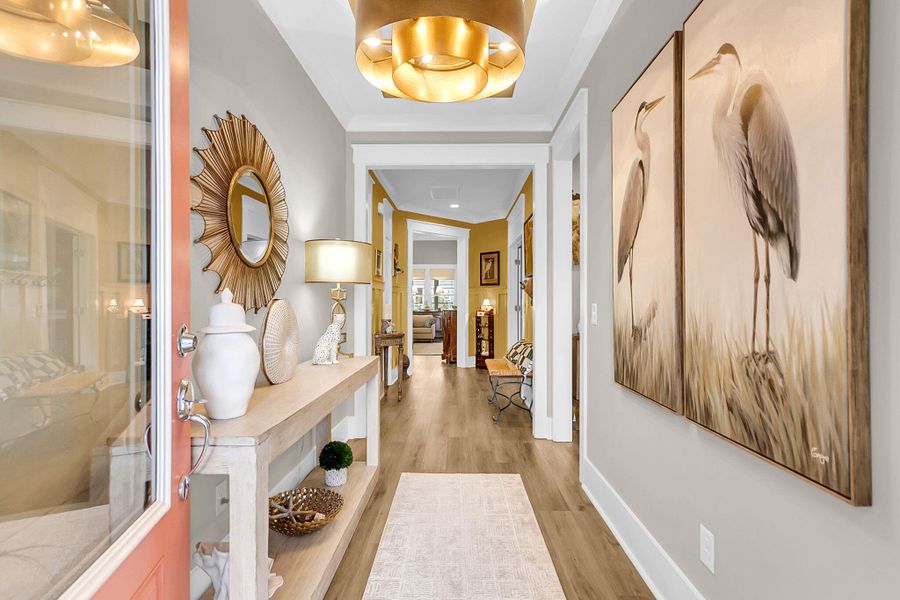 Furnished interior view inside a new home in , Summerville (Image 46).