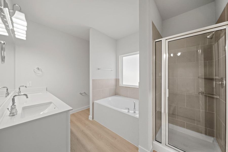 Furnished interior view inside a new home in Audubon, Magnolia (Image 5). Furnished interior view inside a new home in Audubon, Magnolia (Image 5).