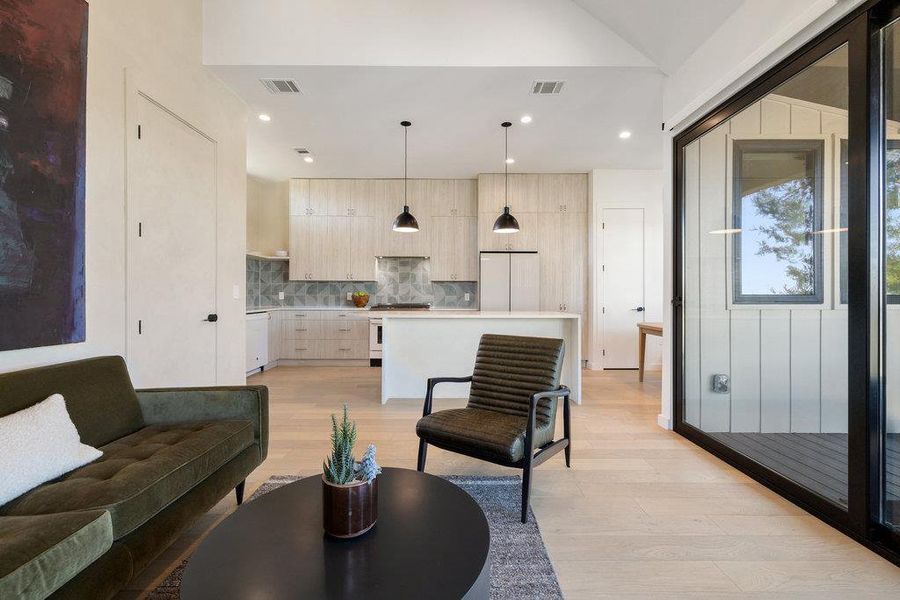 Furnished interior view inside a new home in , Austin (Image 30).