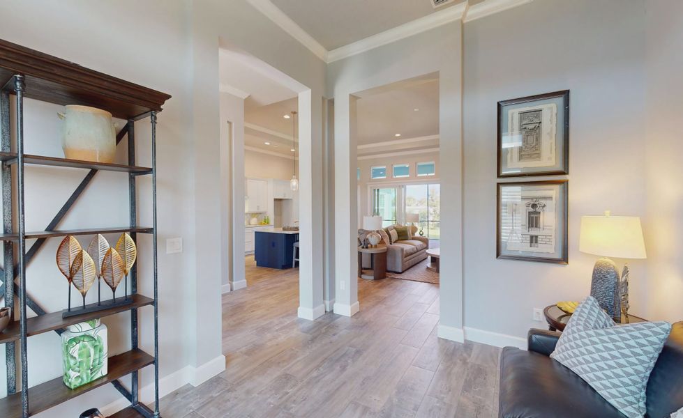 Furnished interior view inside a new home in Verona Oceanside, Ormond Beach (Image 19).