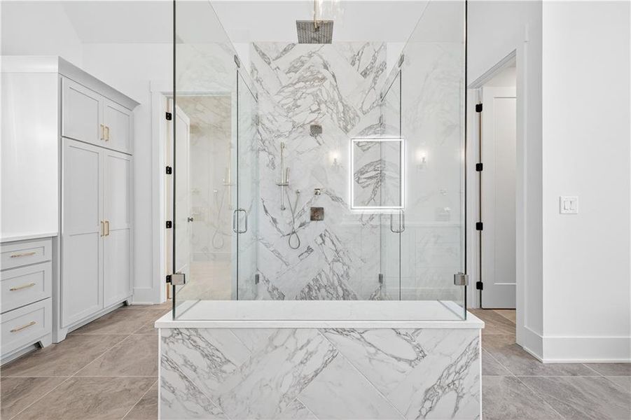 Furnished interior view inside a new home in Town Farms, Peachtree Corners (Image 9).