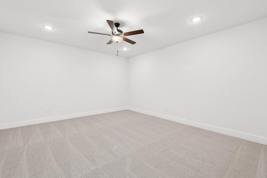 Spacious, unfurnished interior of a new home in Blackhawk, Pflugerville (Image 31).