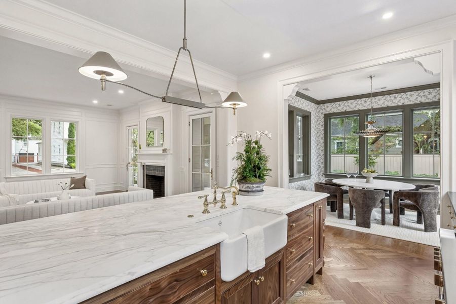 Furnished interior view inside a new home in , Mount Pleasant (Image 13).