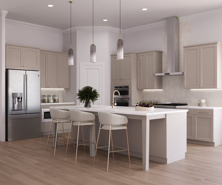 Aldridge - Interior Rendering - Kitchen