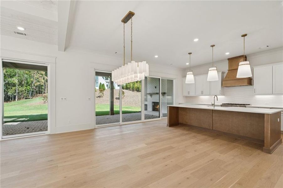 Furnished interior view inside a new home in , Cumming (Image 4).