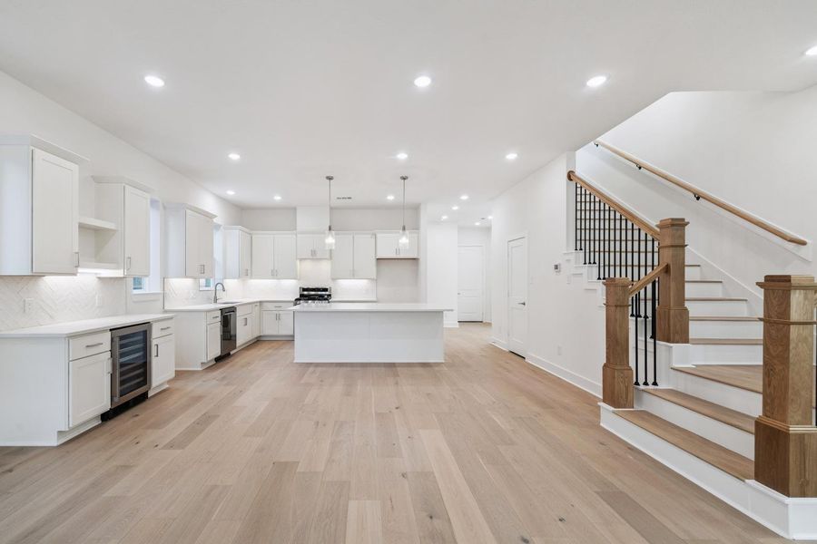 Furnished interior view inside a new home in , Houston (Image 11).