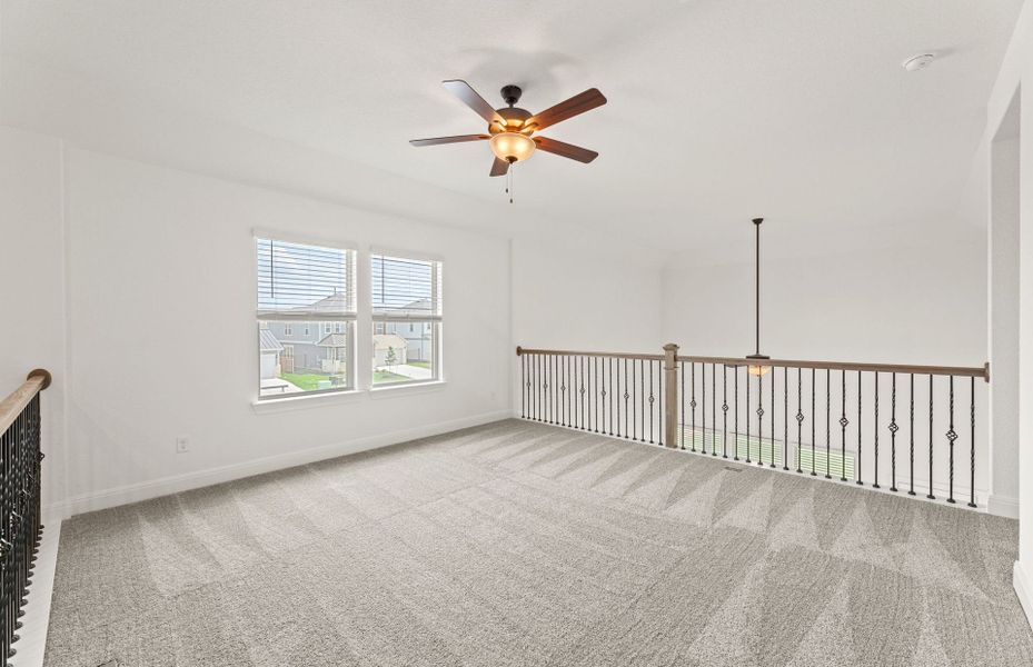 Spacious, unfurnished interior of a new home in Santa Rita Ranch, Liberty Hill (Image 20). Spacious, unfurnished interior of a new home in Santa Rita Ranch, Liberty Hill (Image 20).
