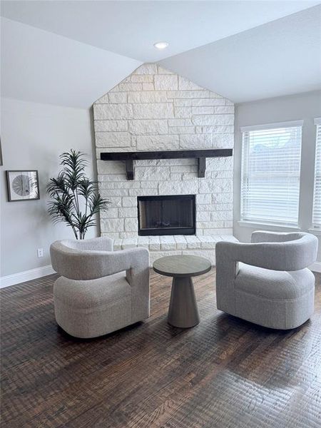 Furnished interior view inside a new home in , Godley (Image 25).