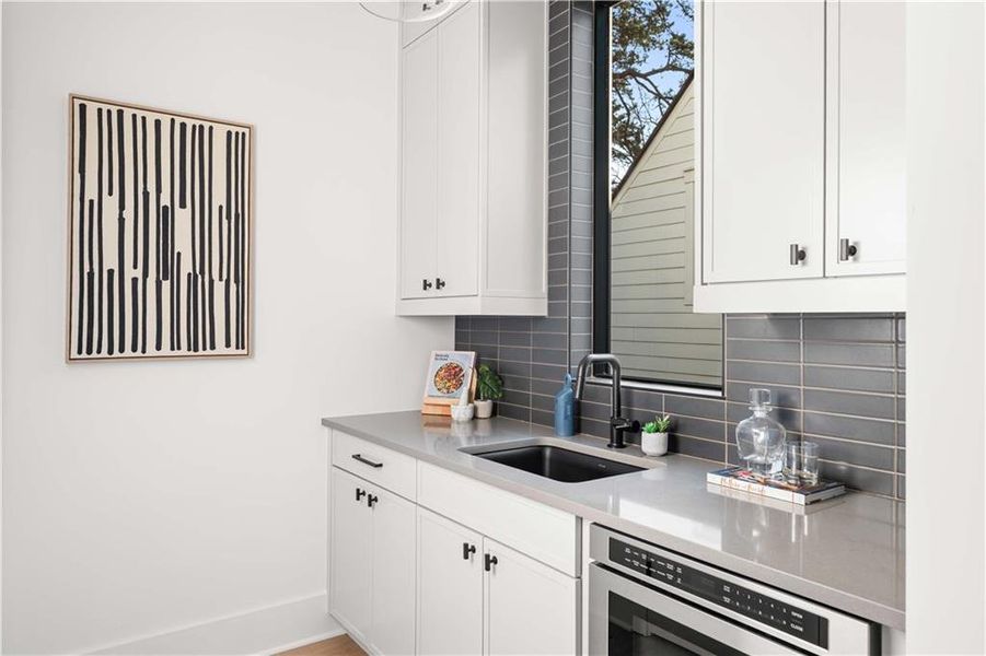 Furnished interior view inside a new home in , Atlanta (Image 18).