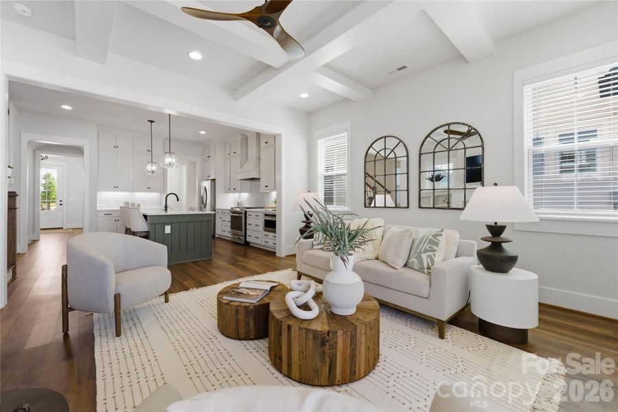 Furnished interior view inside a new home in , Fort Mill (Image 31).