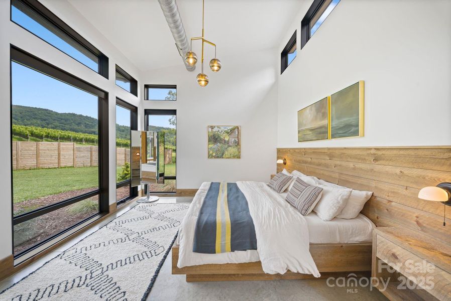 Furnished interior view inside a new home in , Hendersonville (Image 17).