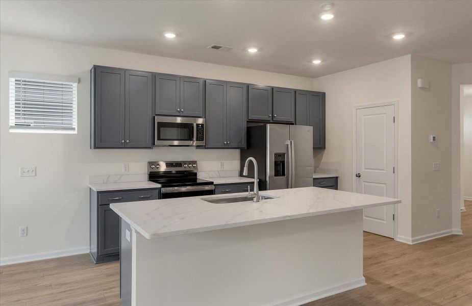 Furnished interior view inside a new home in The Landings at Montague, Goose Creek (Image 37).