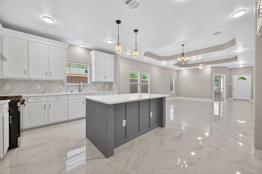 Furnished interior view inside a new home in , Houston (Image 7).