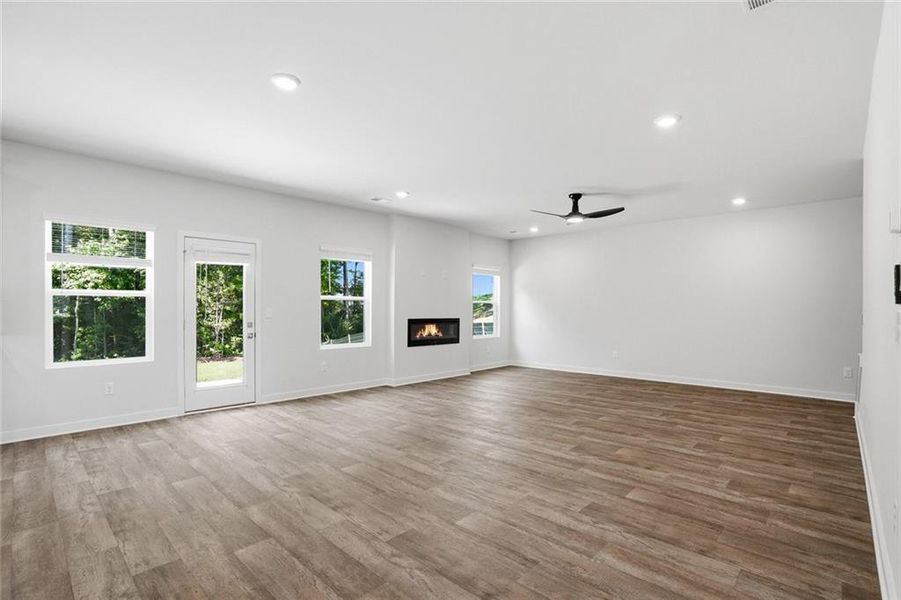 Spacious, unfurnished interior of a new home in Fern Dale, Fairburn (Image 18). Spacious, unfurnished interior of a new home in Fern Dale, Fairburn (Image 18).