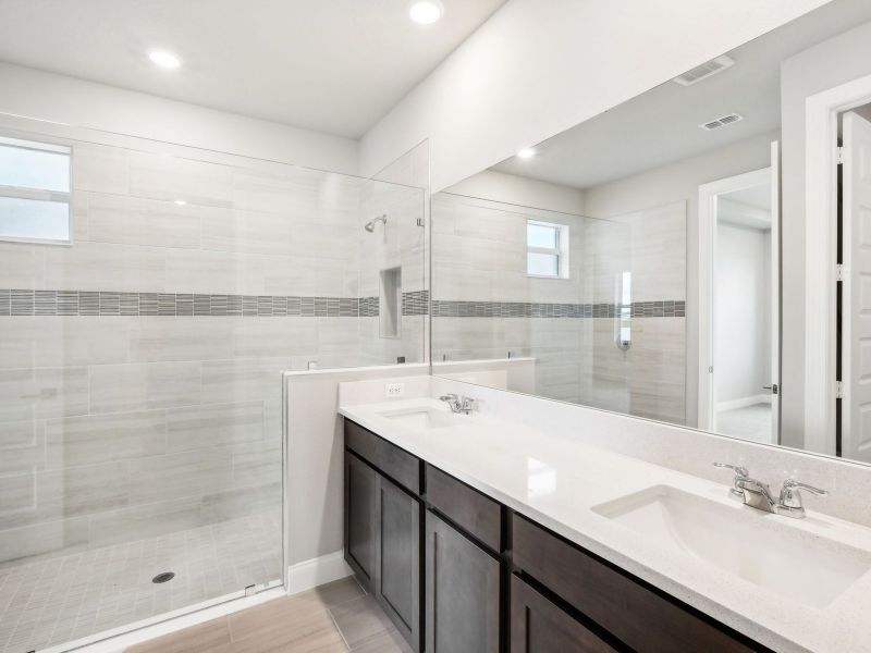 Primary Bathroom in the Jade floorplan at 6358 Sweetwood Drive