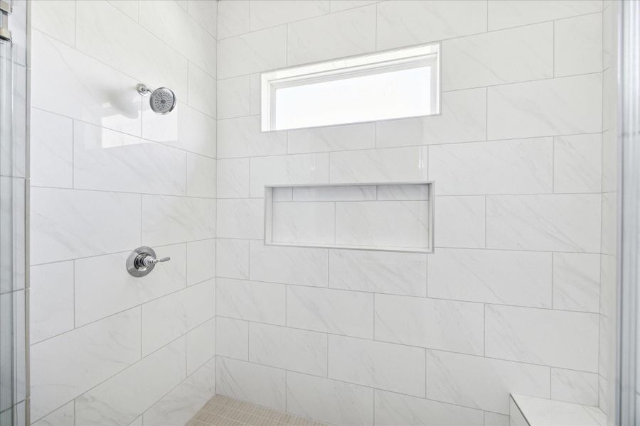 Close-up of interior finishes inside a home in , Houston (Image 18).