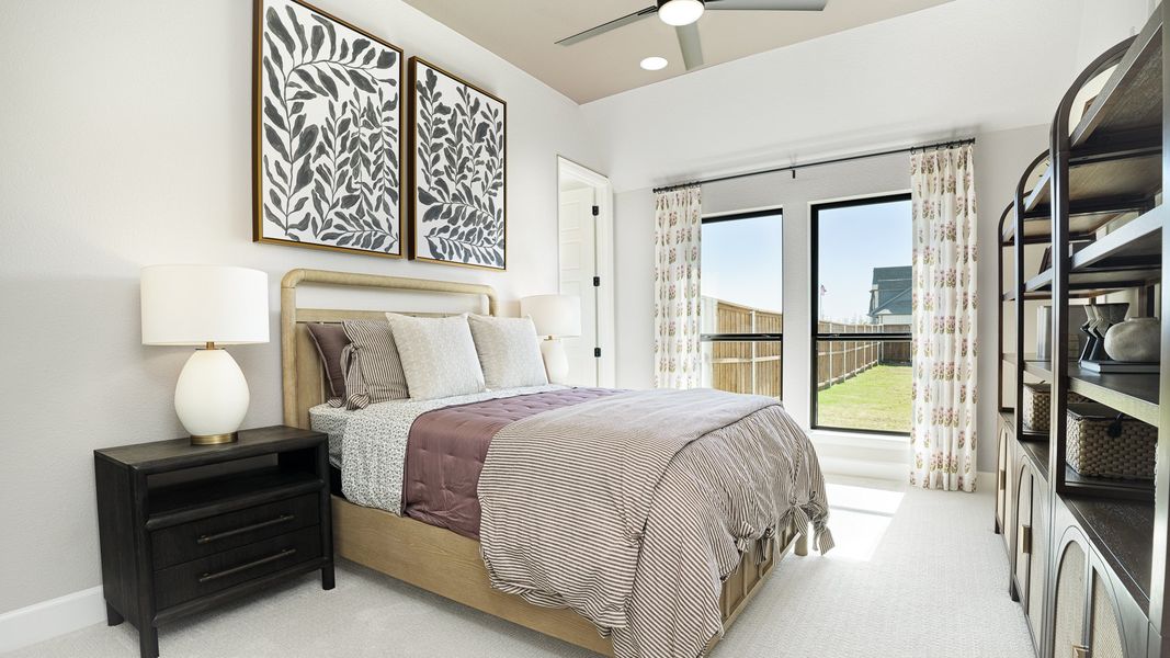 Representative furnished interior of a home built from the 3566W by Perry Homes in Somerset Park, Rockwall (Image 13).