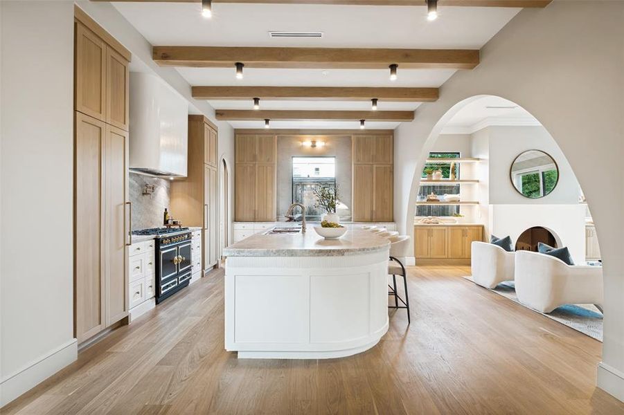Furnished interior view inside a new home in , Dallas (Image 29).
