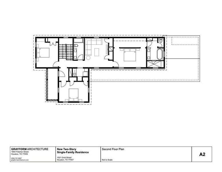 Second floor layout Second floor layout