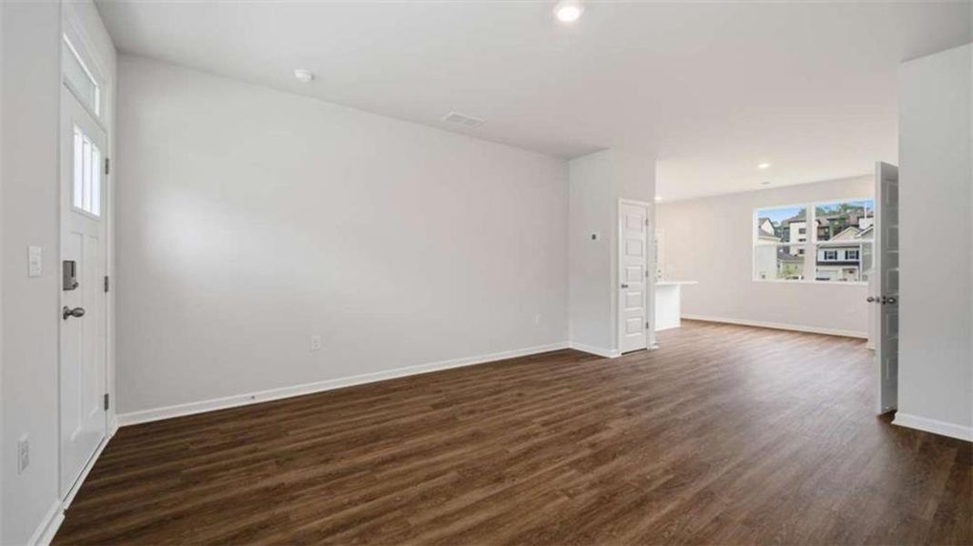 Spacious, unfurnished interior of a new home in Willowbrook, Winder (Image 21). Spacious, unfurnished interior of a new home in Willowbrook, Winder (Image 21).