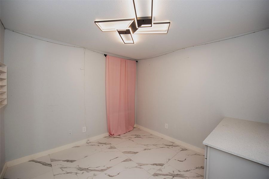 Just inside the home from the foyer is a wonderful home office. Just inside the home from the foyer is a wonderful home office.