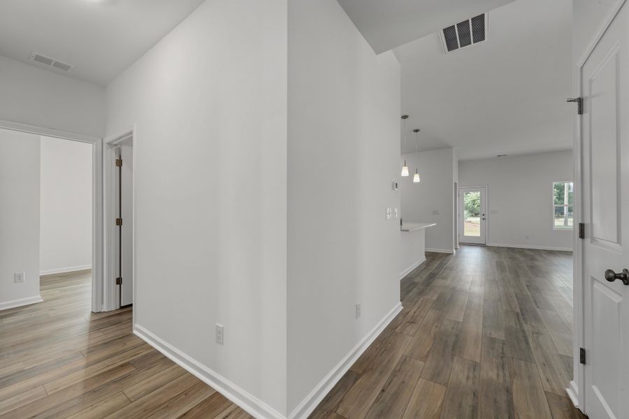 Spacious, unfurnished interior of a new home in Garden Grove, Conway (Image 30). Spacious, unfurnished interior of a new home in Garden Grove, Conway (Image 30).