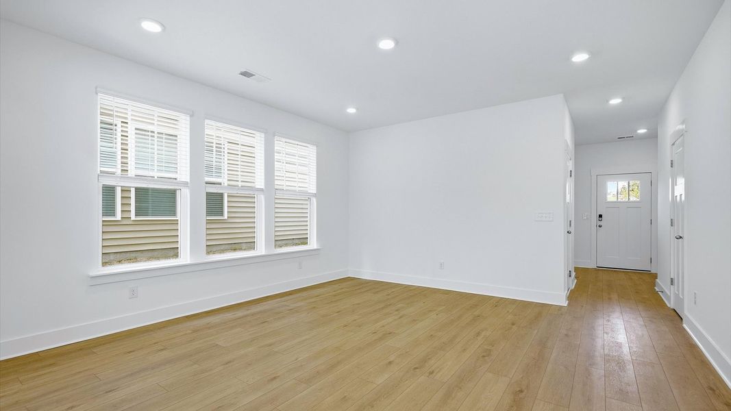 Highly functional family room with established charm and current styling in a reputable community Highly functional family room with established charm and current styling in a reputable community