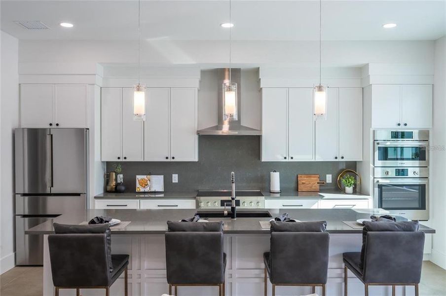 Furnished interior view inside a new home in , Sarasota (Image 45).