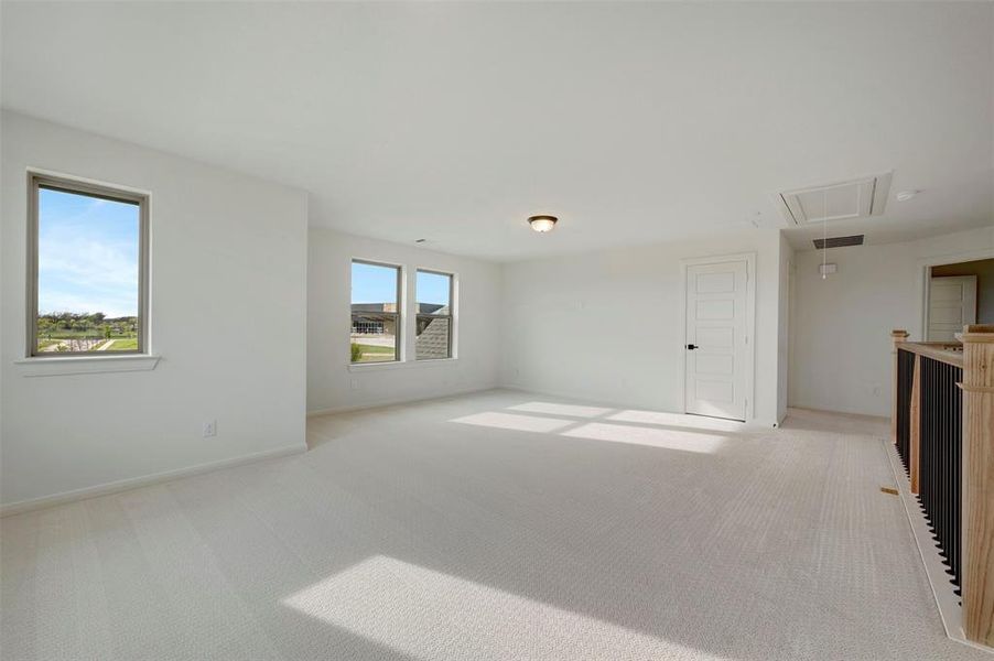 Spacious, unfurnished interior of a new home in Karis - Village Series, Crowley (Image 29).