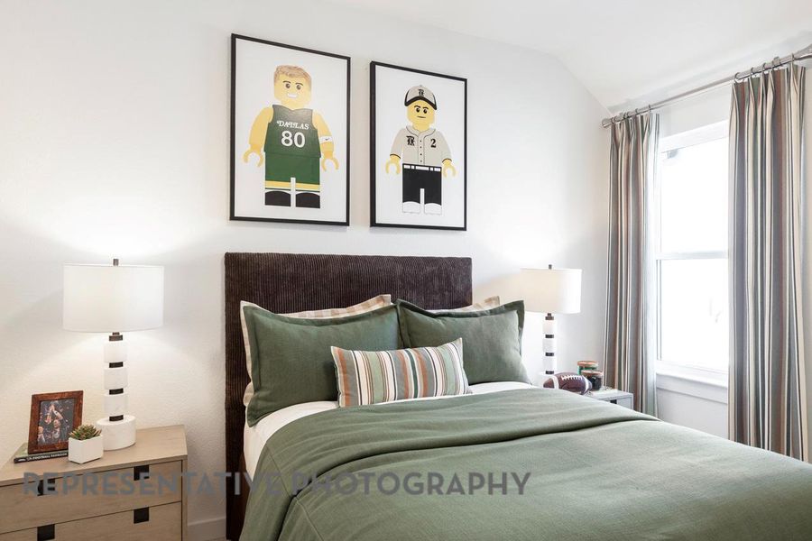 Furnished interior view inside a new home in Wolf Ranch: 51ft. lots, Georgetown (Image 31).