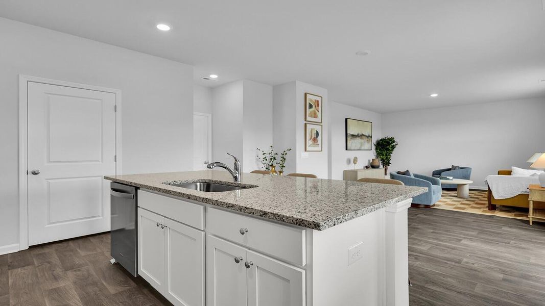 Furnished interior view inside a new home in The Ranch, Holly Hill (Image 8).