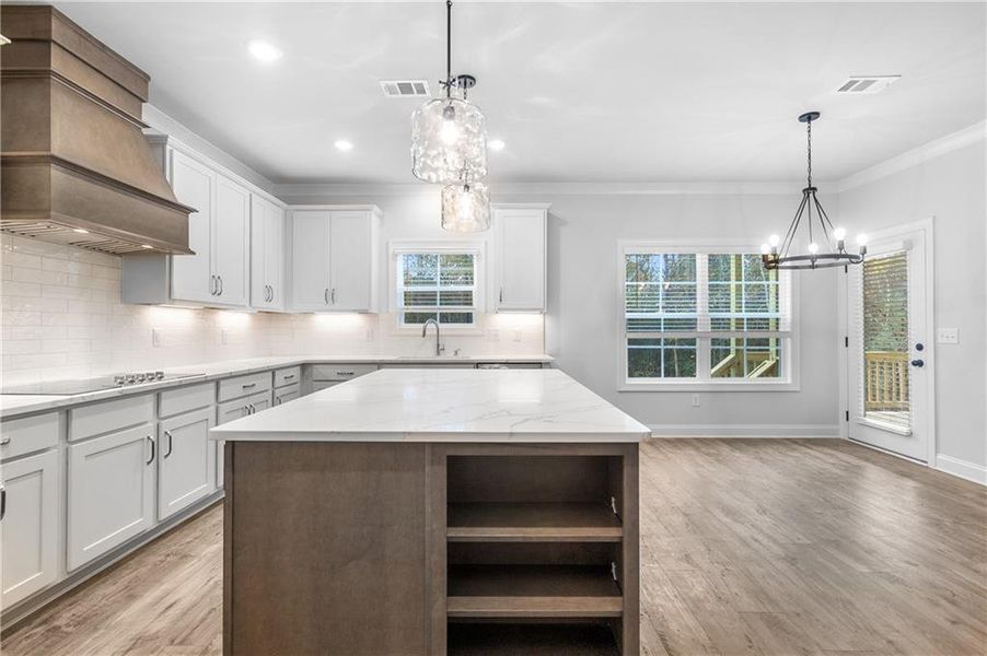 Furnished interior view inside a new home in Ella Springs, Covington (Image 4).