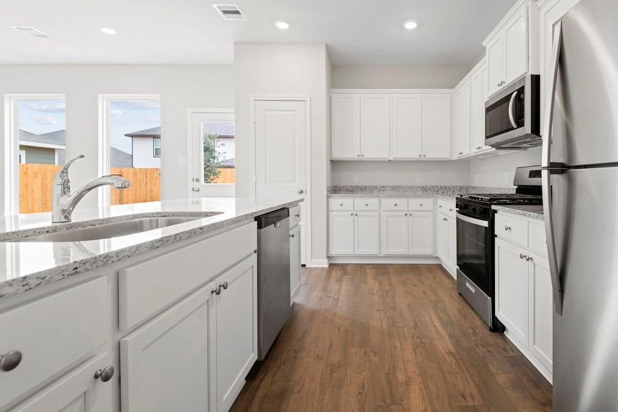 Furnished interior view inside a new home in Cypress Trails at Bauer Landing, Hockley (Image 8).