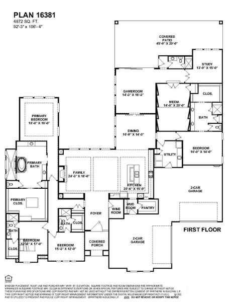 2D floor plan layout of this home in , Fulshear, TX (Image 4). 2D floor plan layout of this home in , Fulshear, TX (Image 4).
