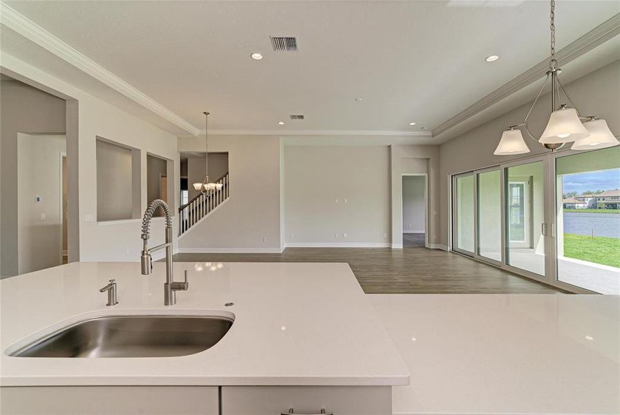 Close-up of interior finishes inside a home in Hawkstone, Lithia (Image 17).