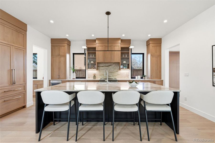 Furnished interior view inside a new home in , Denver (Image 30).