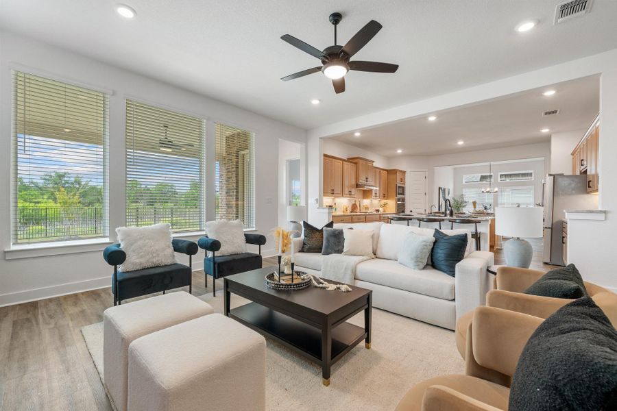 Furnished interior view inside a new home in , Georgetown (Image 12).