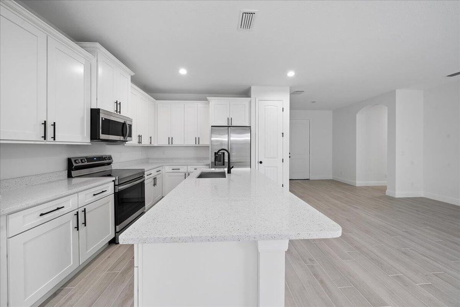 Furnished interior view inside a new home in , Fort Pierce (Image 6).