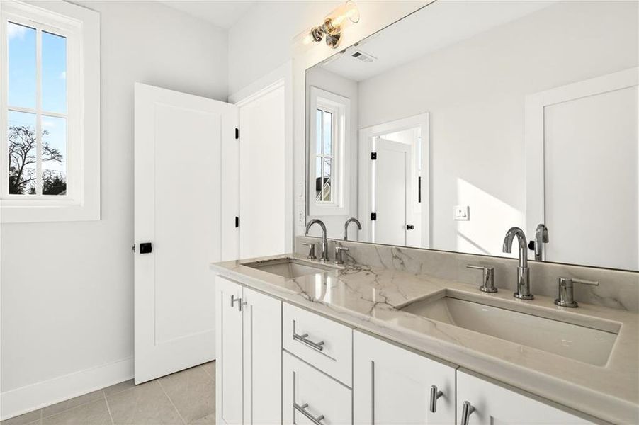 Furnished interior view inside a new home in , Brookhaven (Image 52).