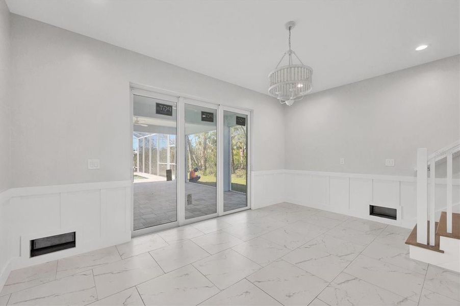 Furnished interior view inside a new home in , Englewood (Image 18).