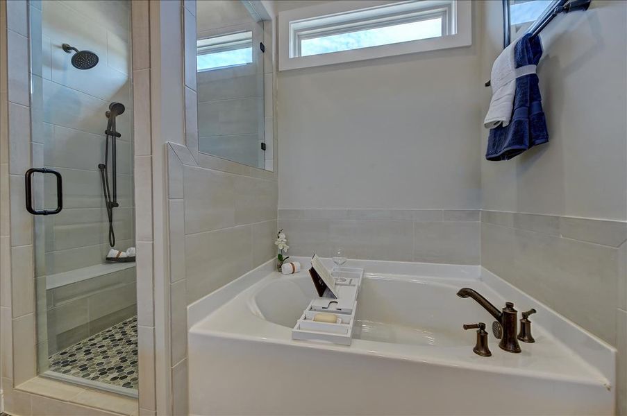 Representative furnished interior of a home built from the Laney II by Taylor Morrison in Esplanade at Northgate, Indian Trail (Image 13).