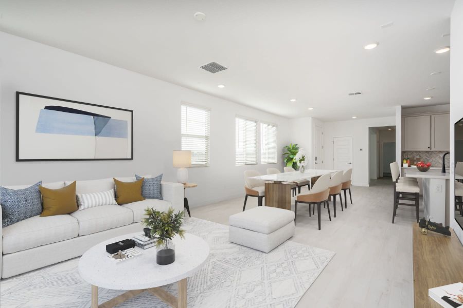 Dining Room | Celedon | Greenpointe | New homes in Eastmark, Arizona | Landsea Homes