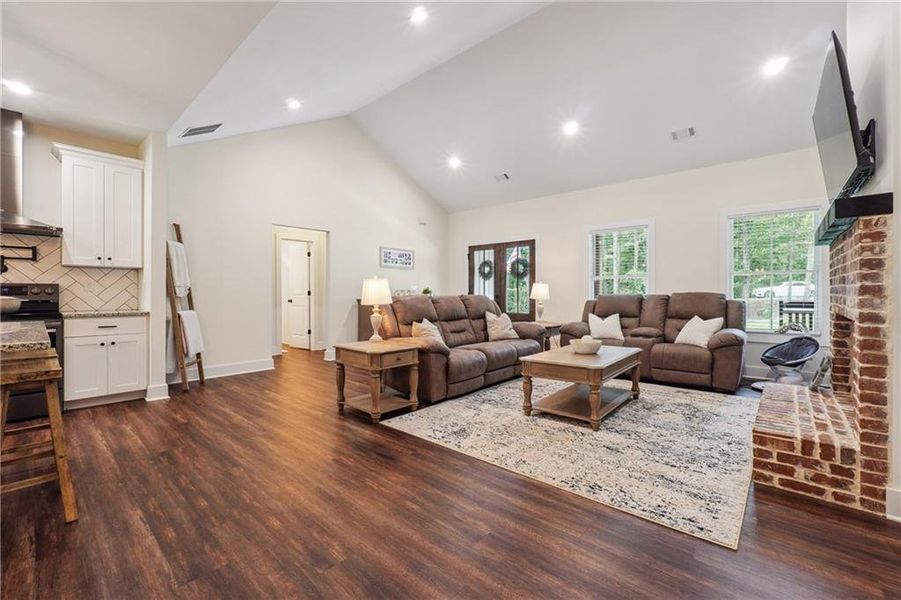 Furnished interior view inside a new home in , Winston (Image 11). Furnished interior view inside a new home in , Winston (Image 11).