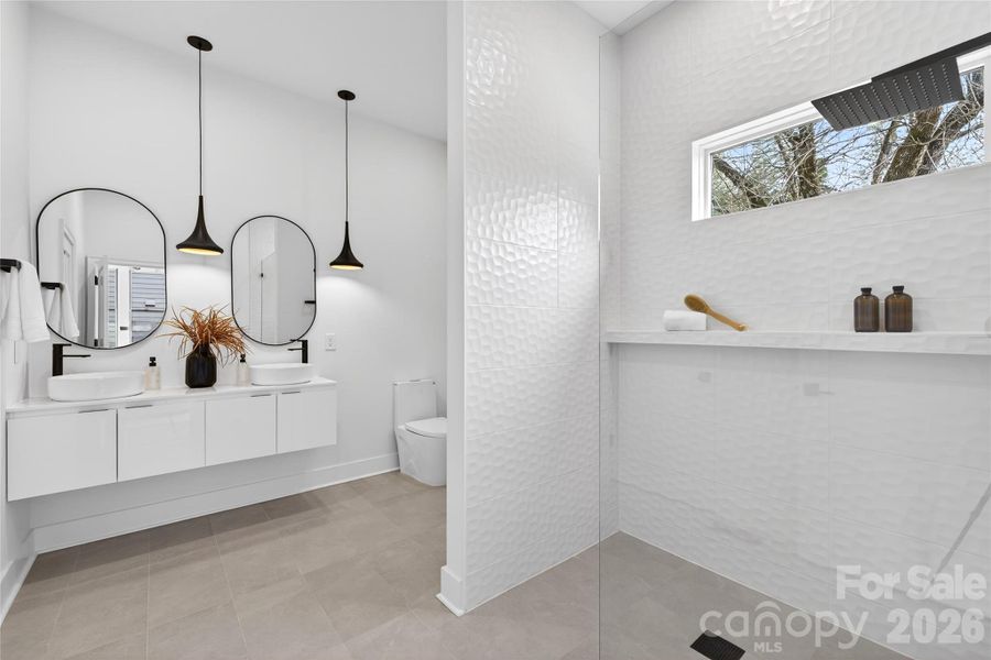 Furnished interior view inside a new home in , Charlotte (Image 36).