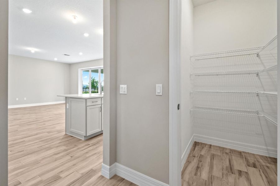 Furnished interior view inside a new home in Avondale at Avenir, Palm Beach Gardens (Image 10).