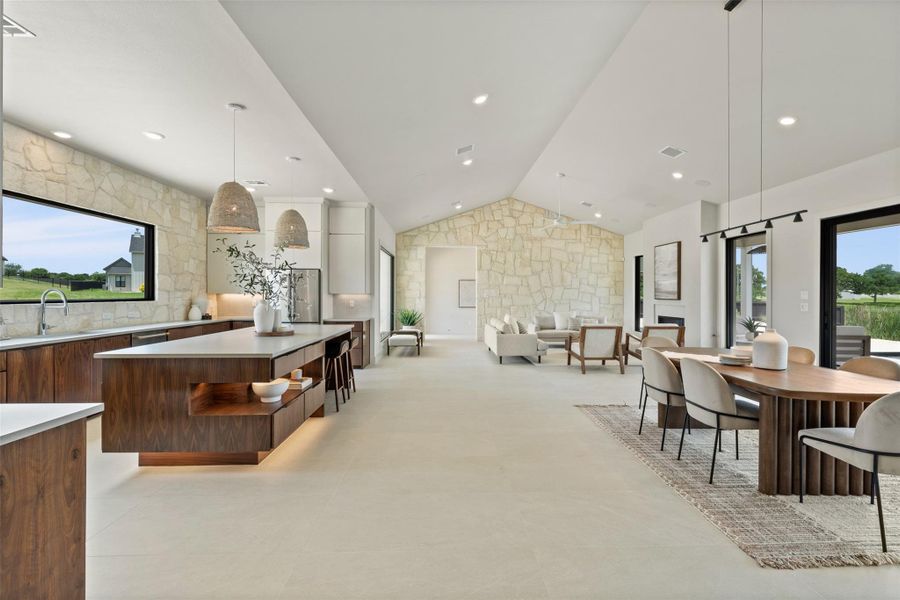 Furnished interior view inside a new home in , Belton (Image 4). Furnished interior view inside a new home in , Belton (Image 4).