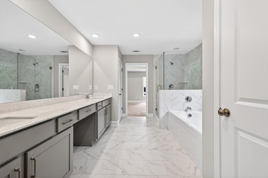 Furnished interior view inside a new home in , Sugar Hill (Image 13).