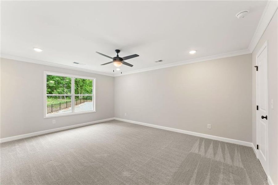 Spacious, unfurnished interior of a new home in River Walk Place, Lawrenceville (Image 20).