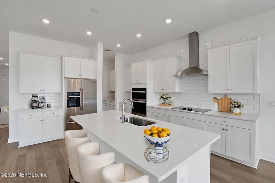 Furnished interior view inside a new home in Veranda Bay, Flagler Beach (Image 15).